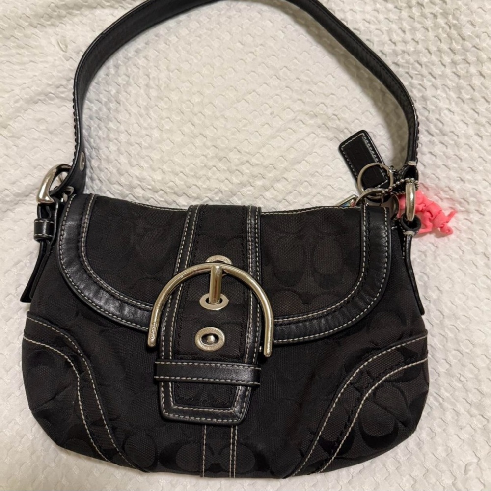 Coach SoHo Monogram Mini Shoulder Bag y2k